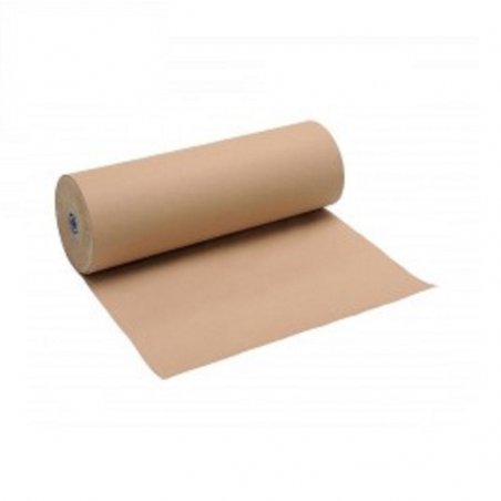 PAPEL KRAFT VERJURADO MARRON FABRISA 1X50M.