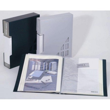 CARPETA 100 FUNDAS DATABANK NEGRO