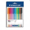 BOLIGRAFO STAEDTLER BALL 432 COLORES SURTIDOS B/10