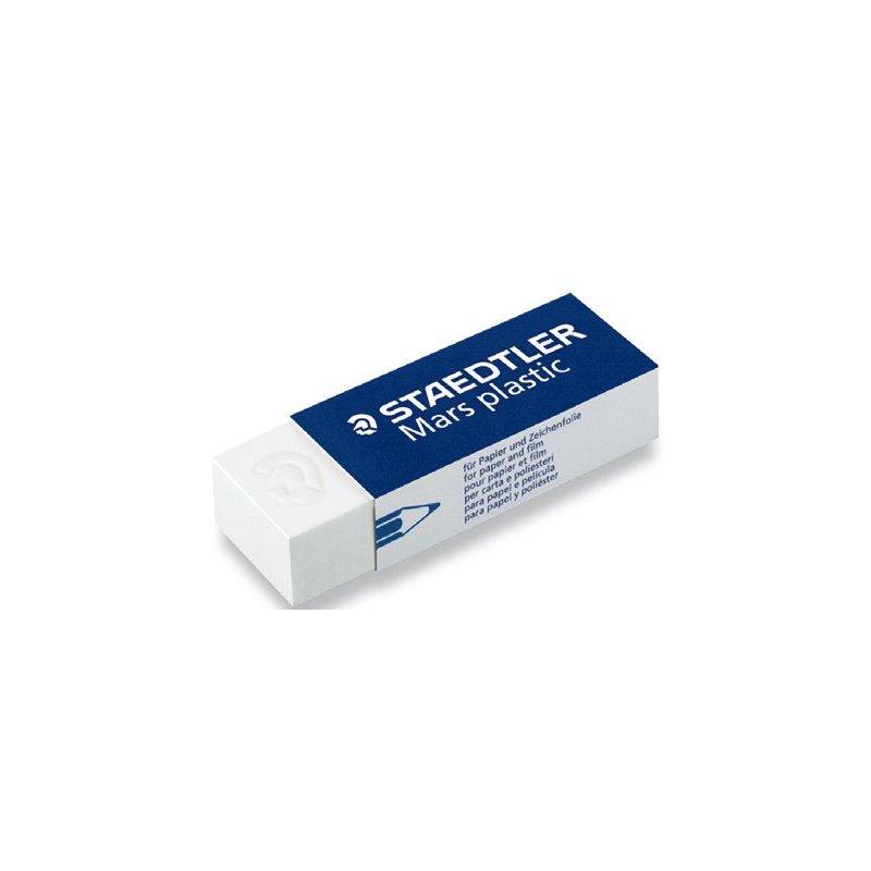 GOMA DE BORRAR STAEDTLER MARS PLASTIC EXP/40