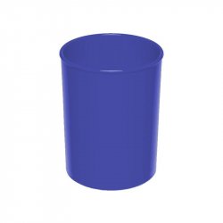 CUBILETE DE PLASTICO FAIBO OPACO AZUL