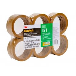 CINTA EMBALAJE PP MARRON SCOTCH 50MMX66M.