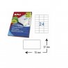 ETIQUETA ADHESIVA BLANCA APLI 70X37MM. C/2400