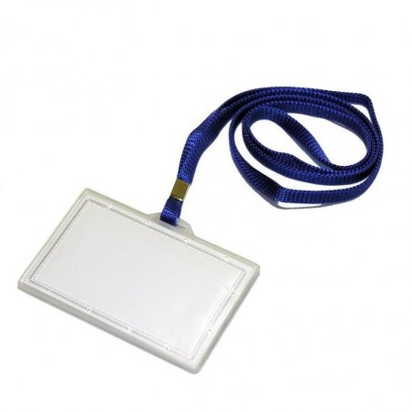 IDENTIFICADOR CON CORDON PLANO ARTES AZUL