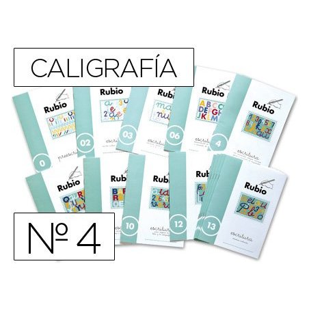CUADERNO RUBIO ESCRITURA 4