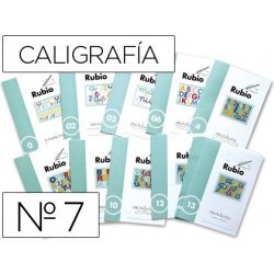 CUADERNO RUBIO ESCRITURA 7