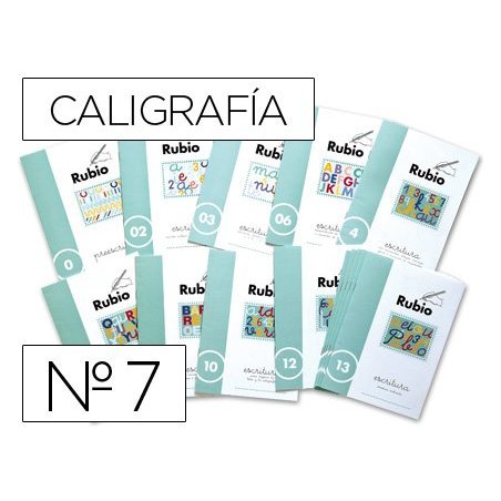 CUADERNO RUBIO ESCRITURA 7