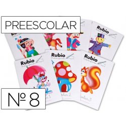 CUADERNO RUBIO PRE-ESCOLAR 8