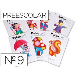 CUADERNO RUBIO PRE-ESCOLAR 9