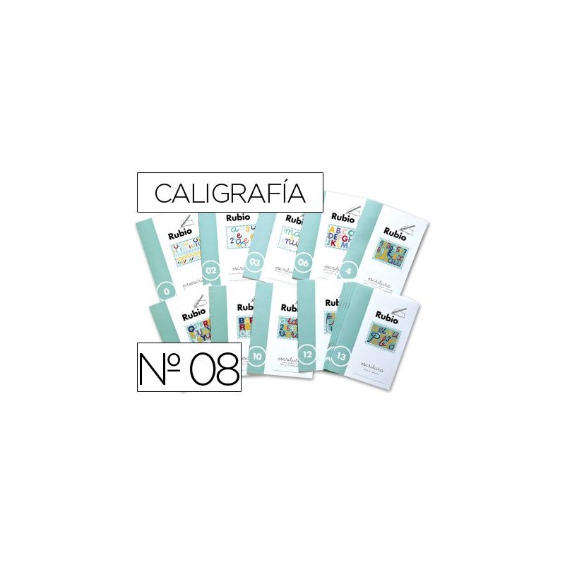 CUADERNO RUBIO ESCRITURA 08