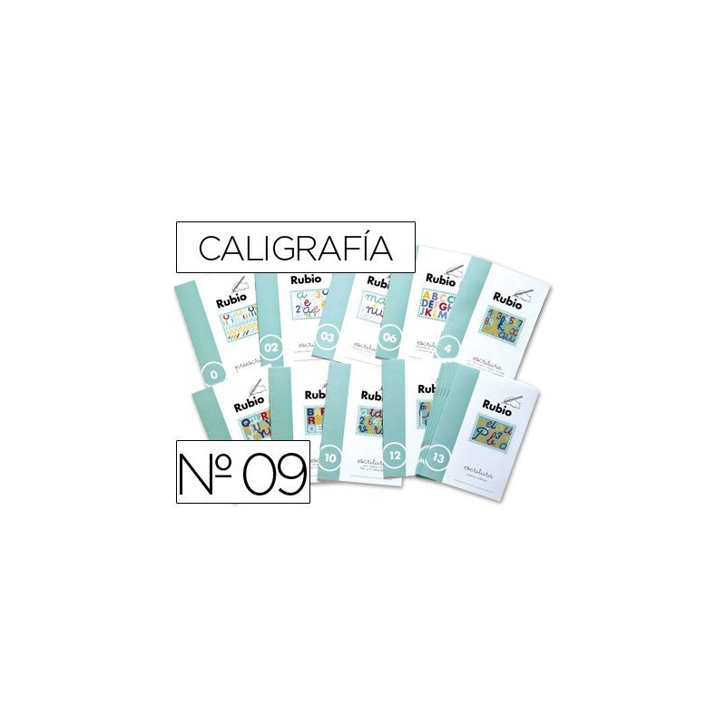 CUADERNO RUBIO ESCRITURA 09