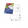 ETIQUETA ADHESIVA BLANCA APLI 105X57MM C/1000