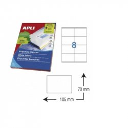 ETIQUETA ADHESIVA BLANCA...