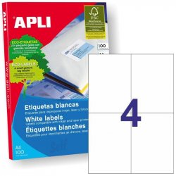 ETIQUETA ADHESIVA BLANCA...