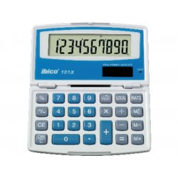 CALCULADORA SOBREMESA IBICO 10 DIG. 101X