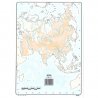 MAPA MUDO COLOR ASIA FISICO