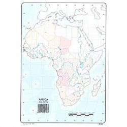MAPA MUDO COLOR AFRICA...