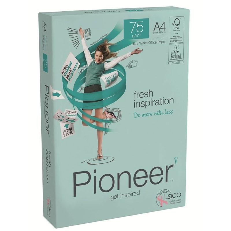 PAPEL MULTIFUNCION PIONEER A4 75GR. P/500H