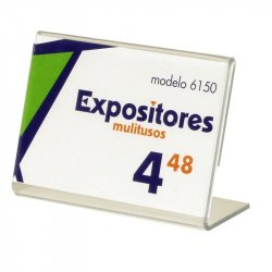 EXPOSITOR PORTAPRECIOS...