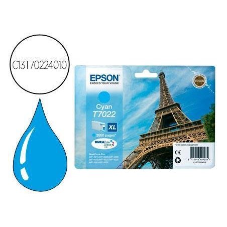 EPSON CARTUCHO T07022 CYAN