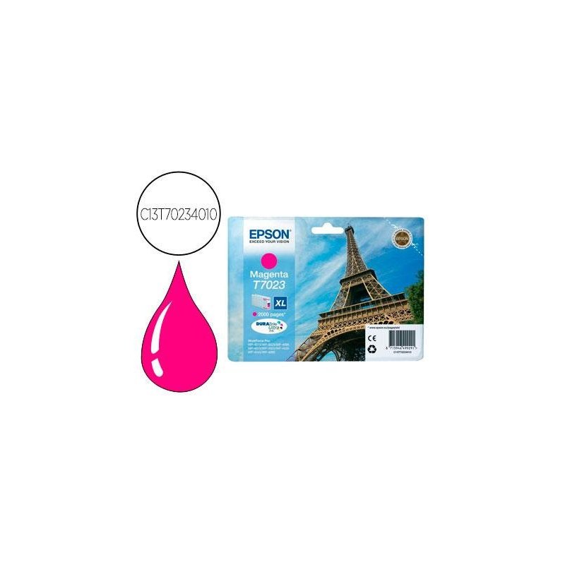 EPSON CARTUCHO T07023 MAGENTA