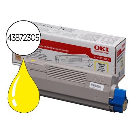 OKI TONER LASER C5650/5700 AMARILLO
