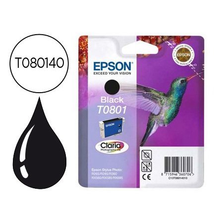 EPSON CARTUCHO T080140 NEGRO