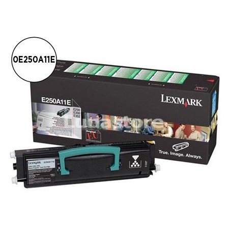 LEXMARK TONER E250A11E NEGRO