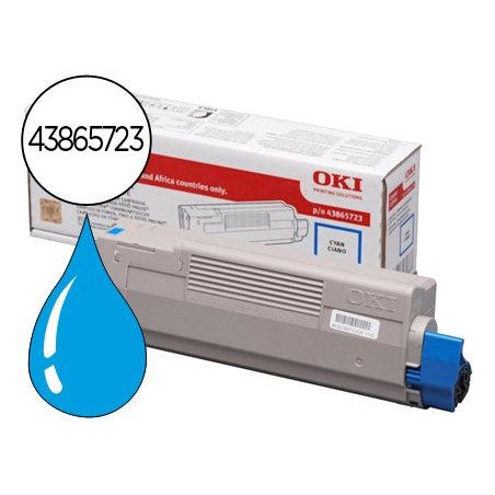 OKI TONER LASER C/5850/5950 CYAN
