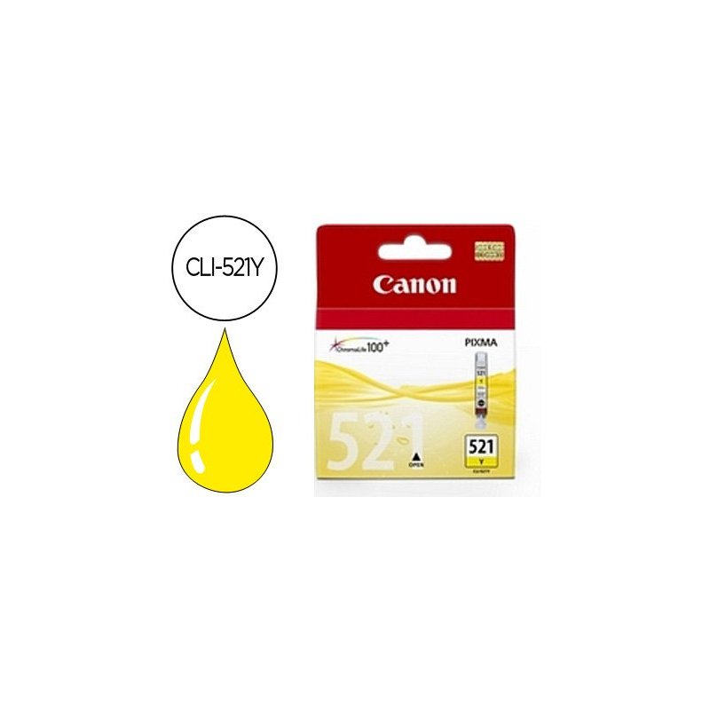 CANON CARTUCHO CLI521 AMARILLO