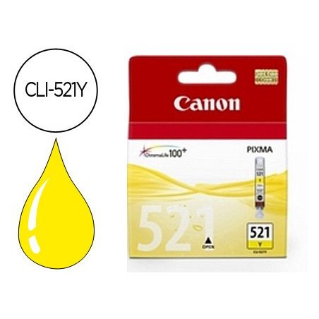 CANON CARTUCHO CLI521 AMARILLO