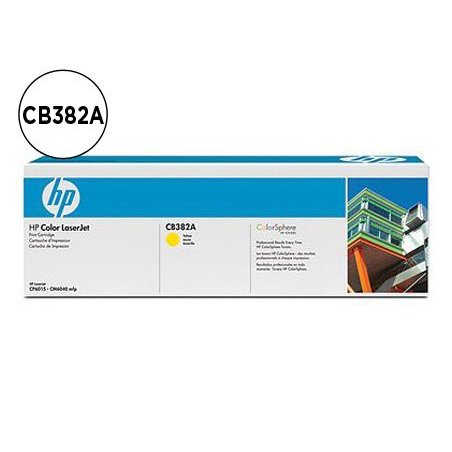 HP TONER LASER CB382A AMARILLO