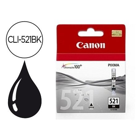 CANON CARTUCHO CLI521 NEGRO FOTOGRAFICO