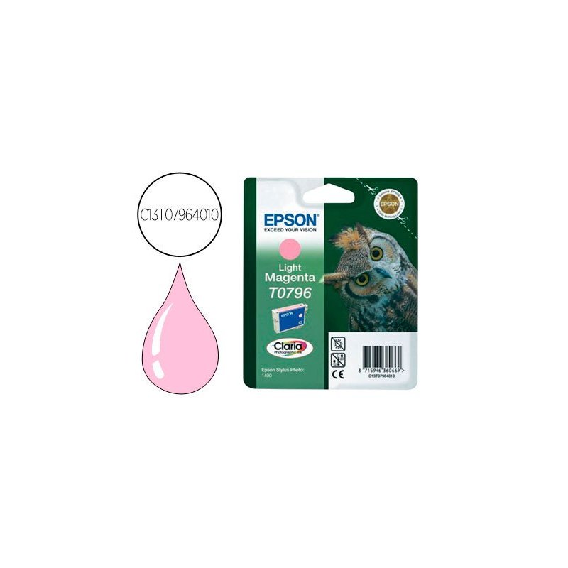 EPSON CARTUCHO T079640 MAGENTA CLARO