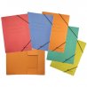 CARPETA CON GOMAS Y 3 SOLAPAS A4 COLORES SURTIDOS