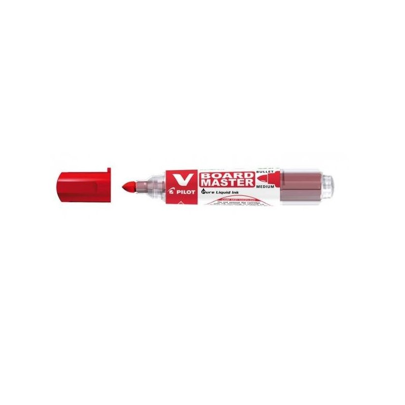 MARCADOR PIZARRA BLANCA PILOT VBOARD MASTER ROJO