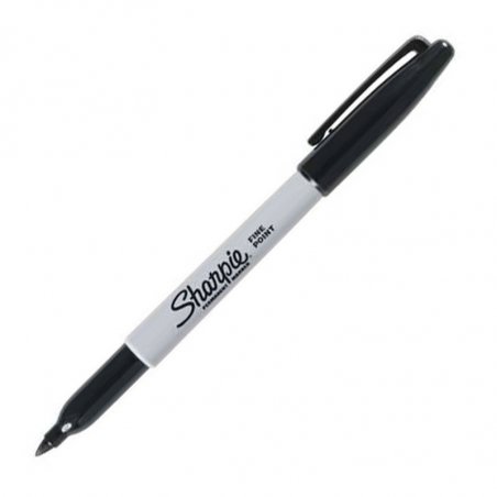 MARCADOR PERMANENTE SHARPIE NEGRO FINO