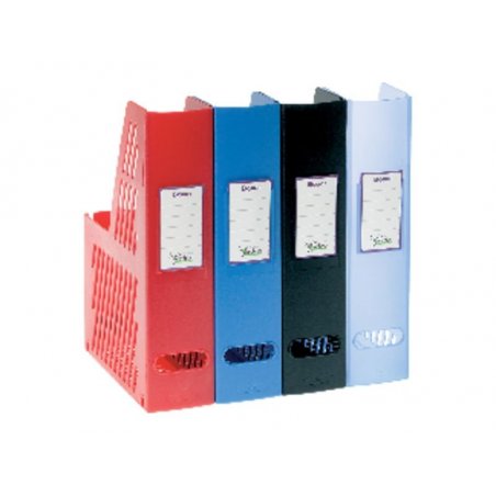 REVISTERO PLASTICO A4 / FOLIO GRIS