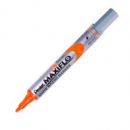 MARCADOR PIZARRA BLANCA PENTEL MAXIFLO NARANJA
