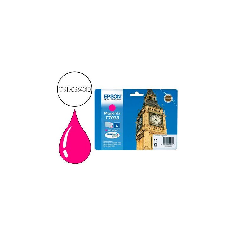 EPSON CARTUCHO T033401 MAGENTA