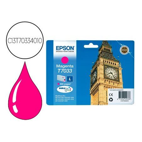 EPSON CARTUCHO T033401 MAGENTA