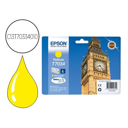 EPSON CARTUCHO T034401 AMARILLO