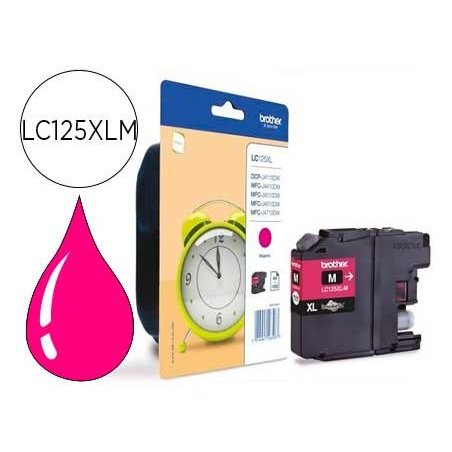 BROTHER CARTUCHO LC125XL MAGENTA