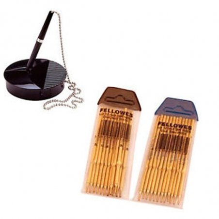 RECAMBIO BOLIGRAFO FELLOWES AZUL P/12