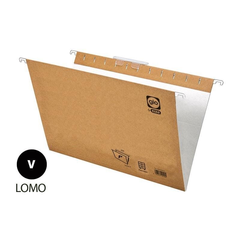 CARPETA COLGANTE BICOLOR GIO FOLIO C/25