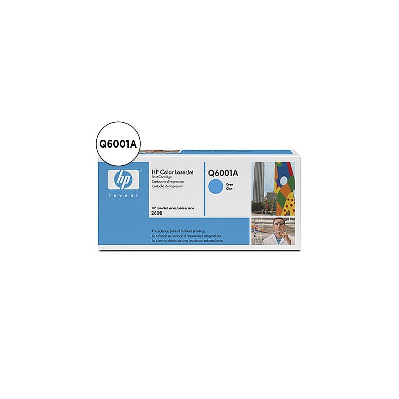 HP TONER LASER Q6001A CYAN
