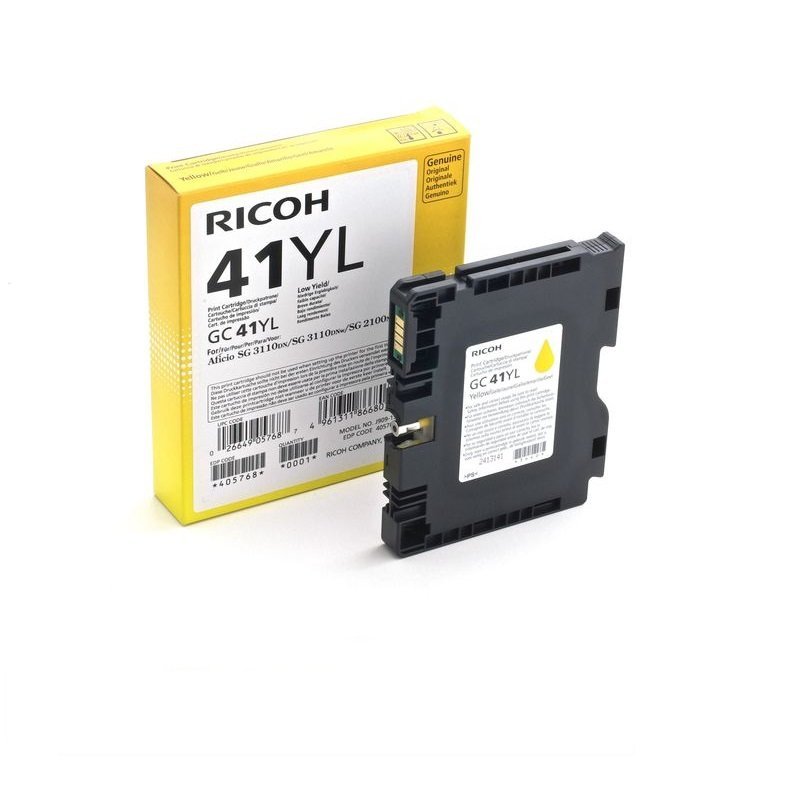 RICOH CARTUCHO GC-41Y AMARILLO 