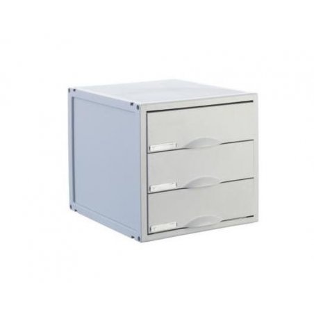 MODULO DE 3 BANDEJAS ARCHISYSTEM GRIS