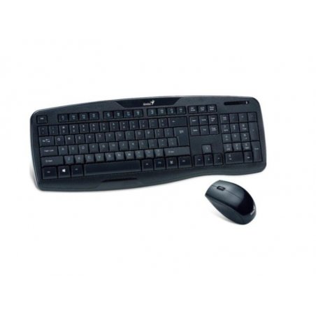 TECLADO+RATON INALAMBRICO GENIUS KB-8000 NEGRO