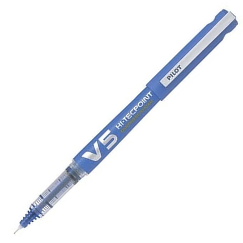 ROLLER PILOT V-5 RECARGABLE AZUL